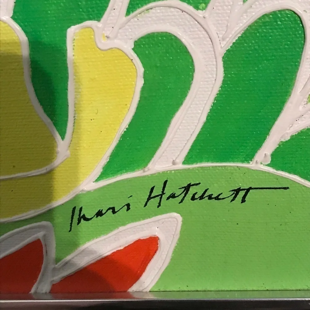 Vintage Original Shari Hatchett POP Art Painting
